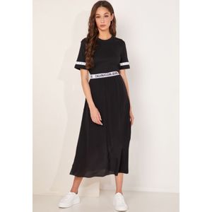 Calvin Klein dámská dlouhá černá sukně - S (99)